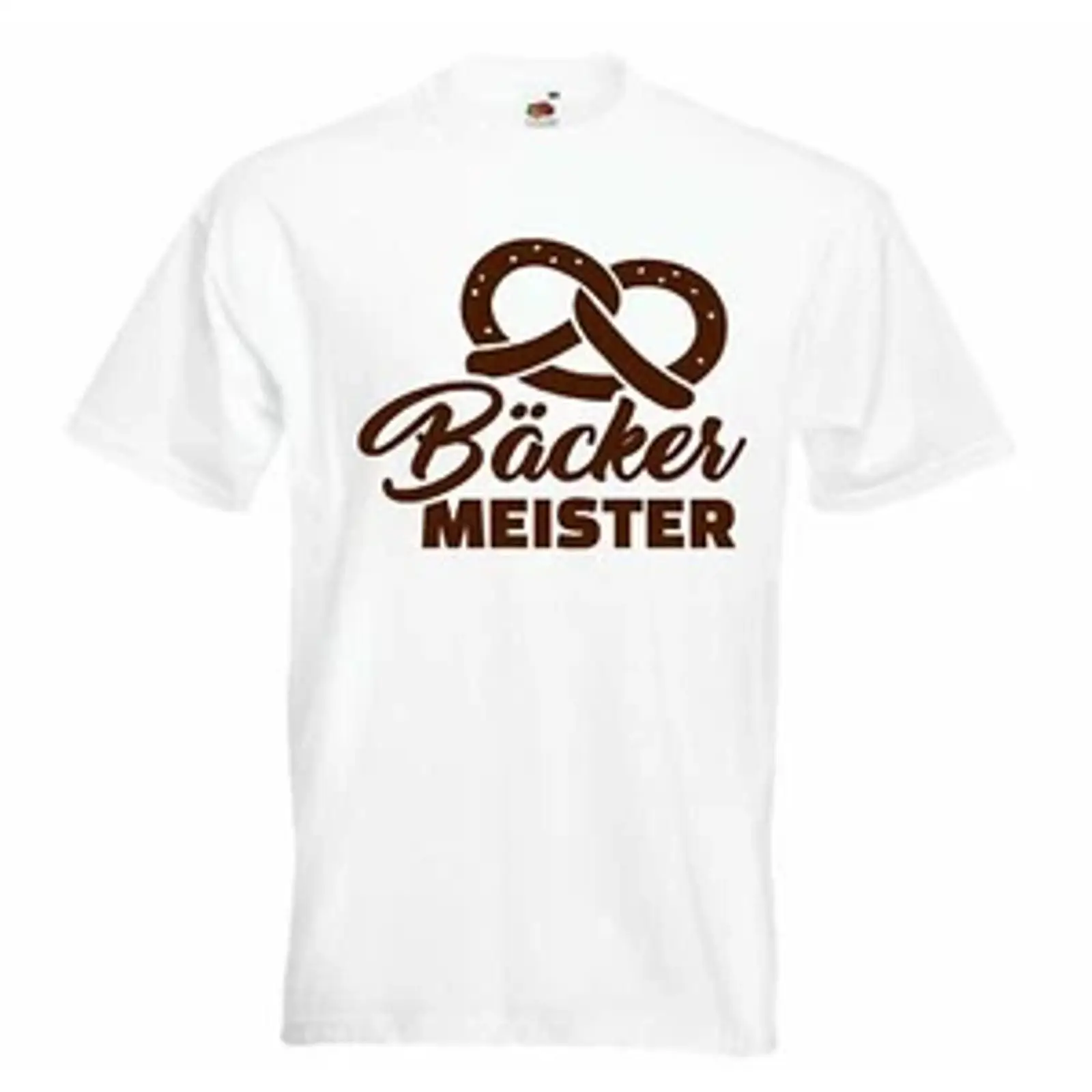 Men'S Fashion Quotes - Tシャツ「MASTER BAKER CONFECTIONER BAKERY CONFECTIONERY」ホワイトヴィンテージウォッシュドソフトファッションストレッチ加工
