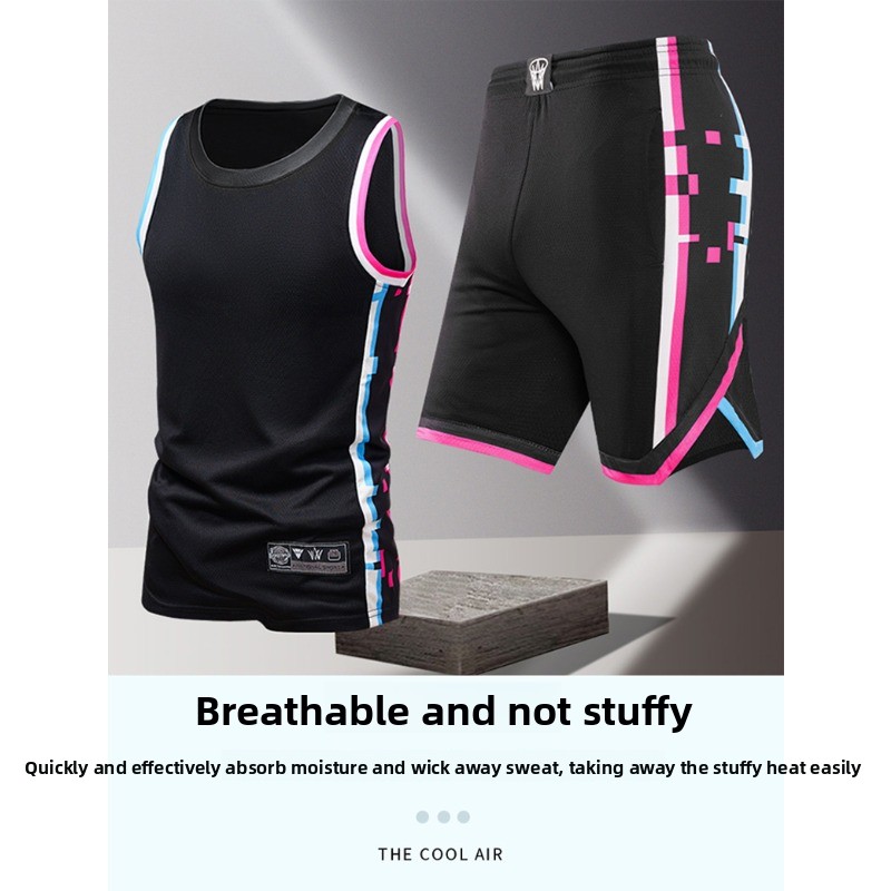 Mens Fashion Summer - メンズファッショントレンドノースリーブベスト5点ショーツ2点セット夏日常アウトドアカジュアルトレンド多用途スポーツウェア