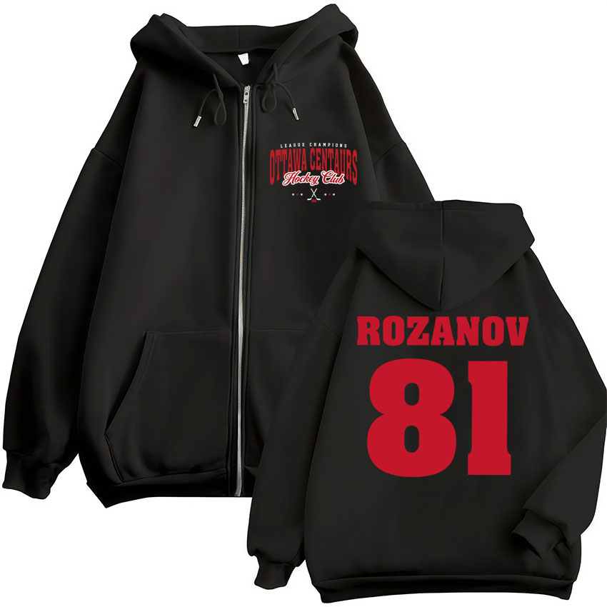 Mens Fashion Zip Up Hoodies - TV Heated Rivalry Ilya Rozanov 81