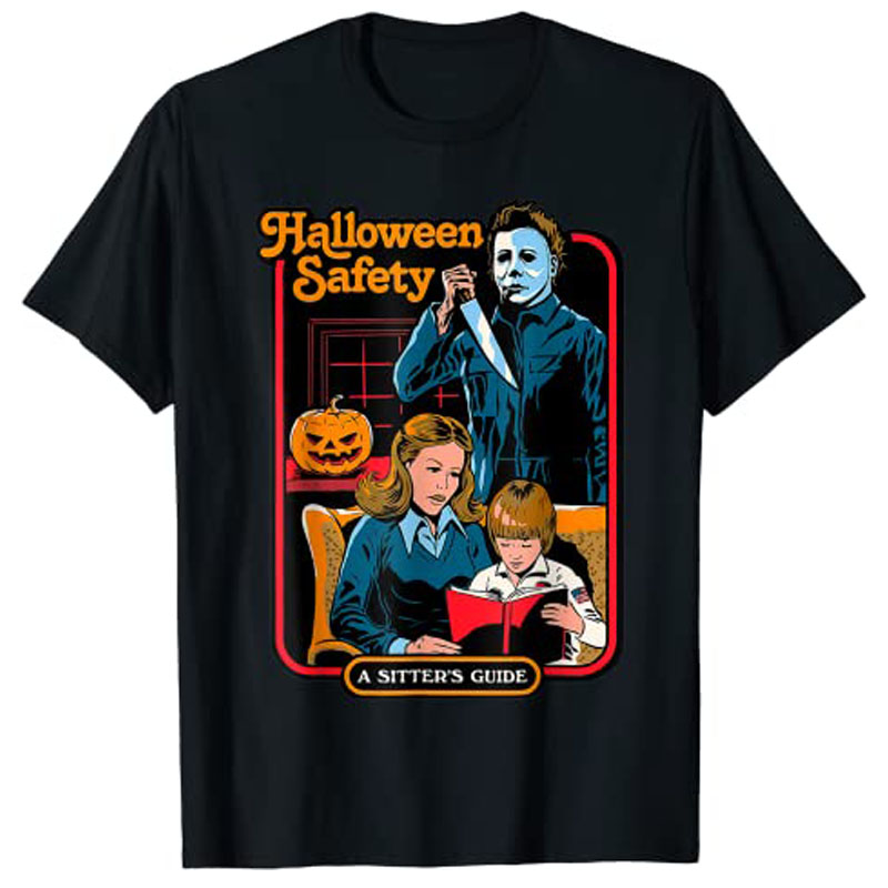 Men'S Fashion For 70 Year Old - 男性と女性のためのハロウィーンの安全Tシャツ,ハロウィーンのためのファッショナブルなカジュアルTシャツ,原宿のグラフィックTシャツ,特大のTシャツ