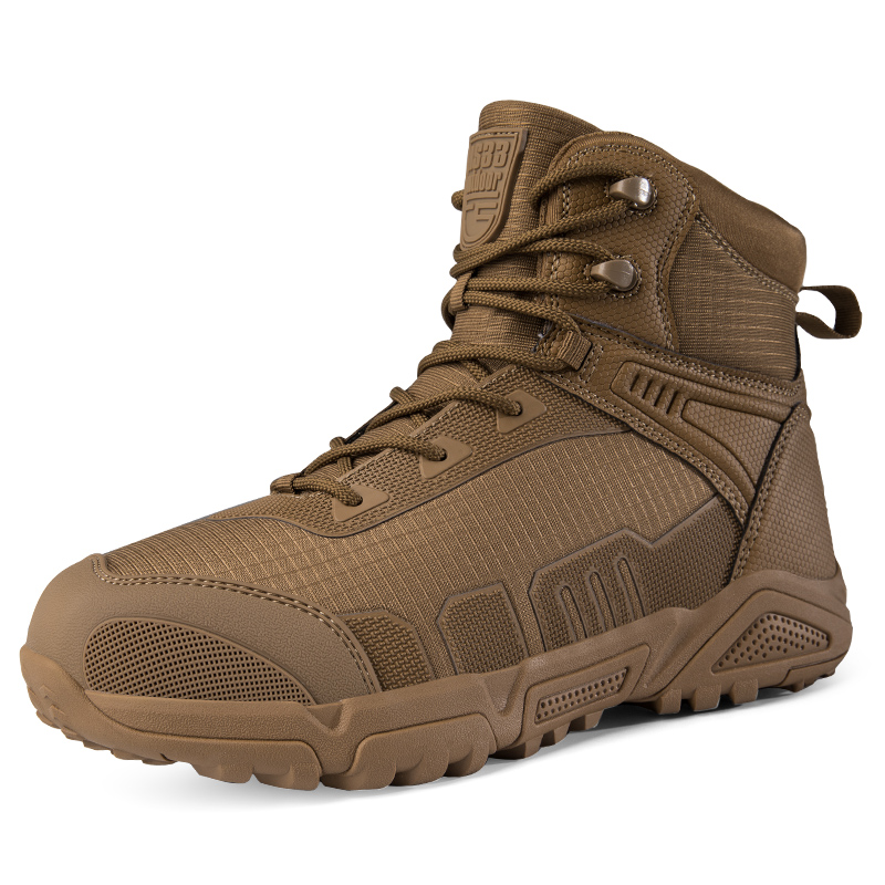 Men'S Fashion Hiking Boots - 男性用タクティカルブーツ、男性用アーミーシューズ、防水超軽量ワークトレーニングハイキングブーツ、アウトドアシューズ、女性用ミッドカーフウォリアーブーツ