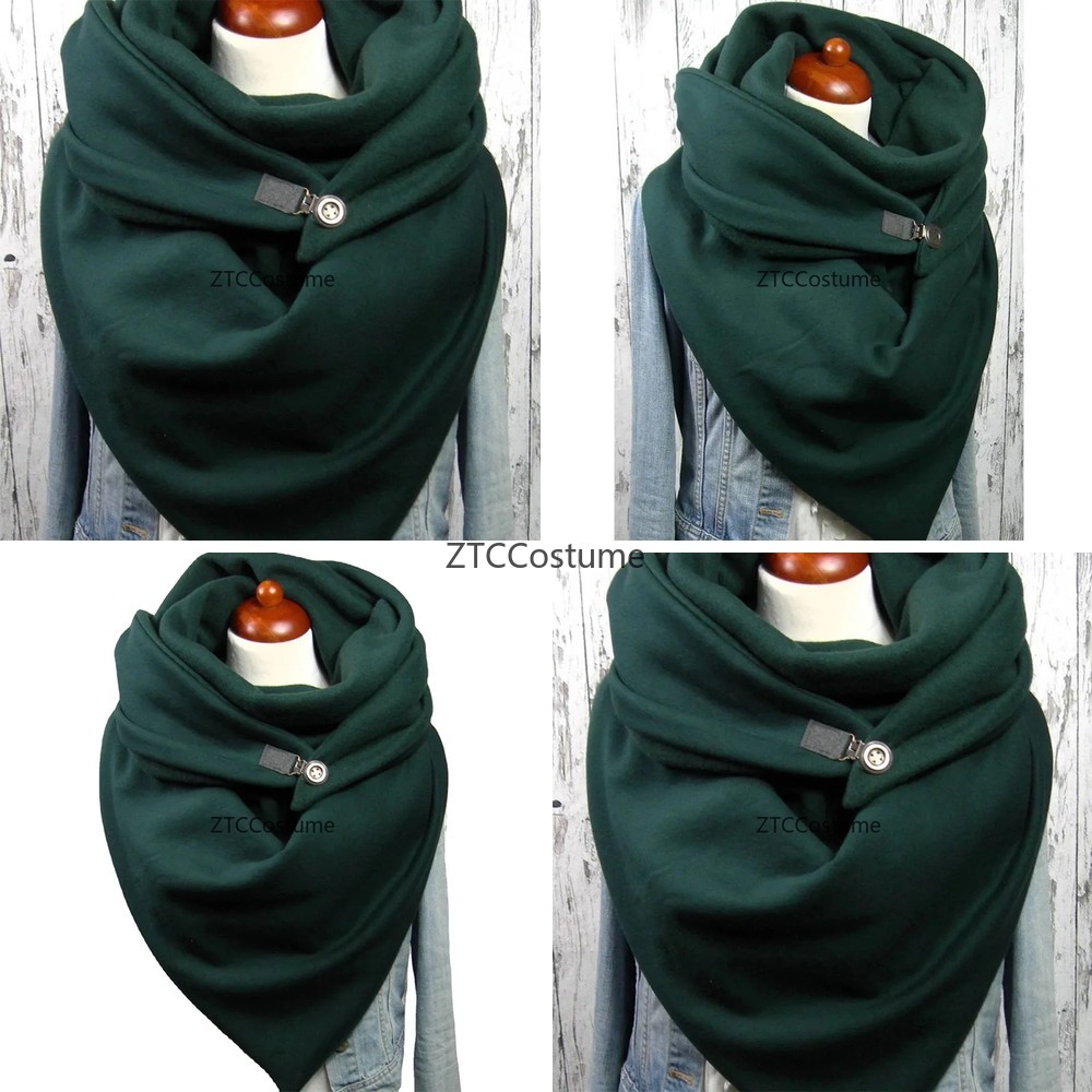 Mens Fashion Poncho - コスプレ ユニセックス コットン チューブ スカーフ 冬