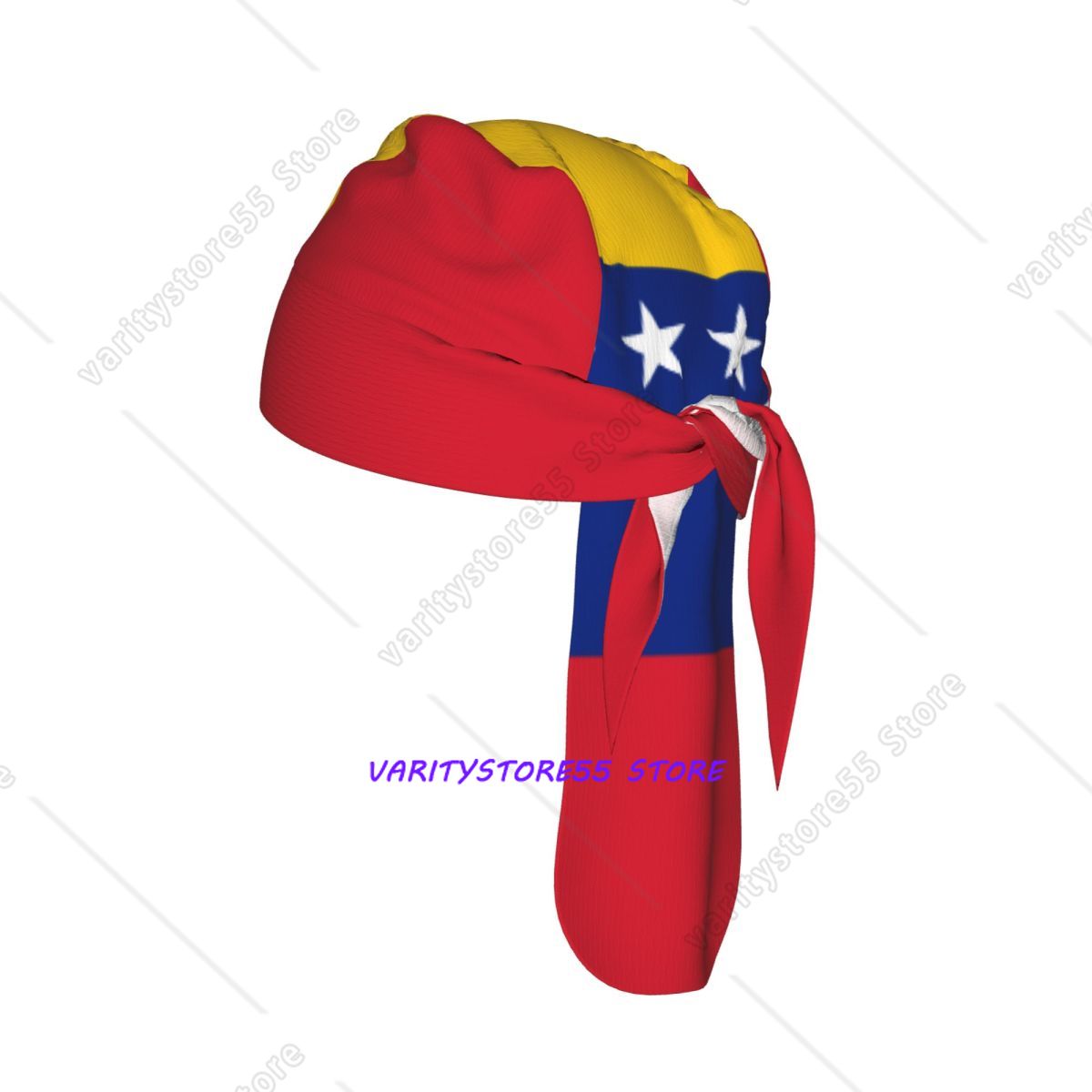 Mens Fashion Caps - 自転車ヘッドバンドキャップ ベネズエラ国旗 サイクリングヘッドスカーフ 速乾性日焼け止め帽子 ヘッドスカーフ