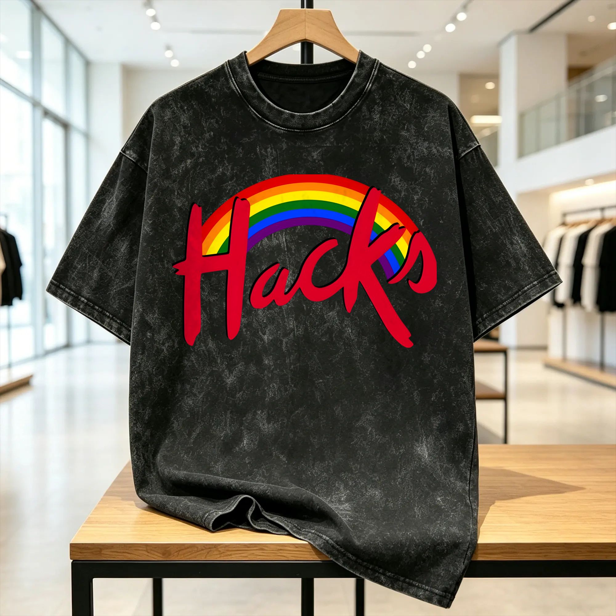 Mens Fashion Hacks - ハックステレビ番組 Tシャツ男性ファッション純粋な綿 Tシャツクルーネック半袖 Tシャツ新着トップス