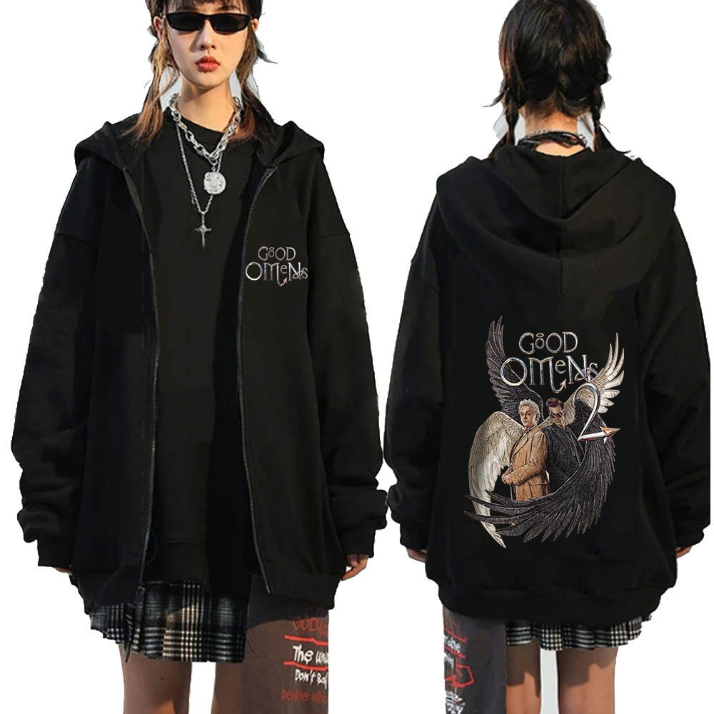 Mens Fashion Zip Up Hoodies - 女性と男性のためのフード付きスウェットシャツ,ヴィンテージ,ジッパー付き,ユニセックス,カジュアル,ルーズ,特大,プルオーバー,ジャケット,ストリートウェア,ファッション