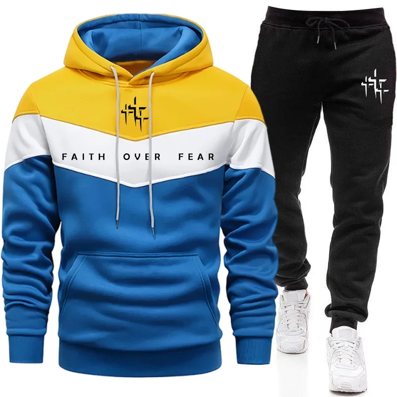 Faith Over Fear メンズ トラックスーツ フー - Men'S Fashion Usa のレビューと価格