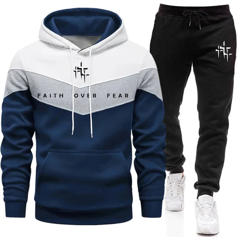 Faith Over Fear メンズ トラックスーツ フー - Men'S Fashion Usa のレビューと価格