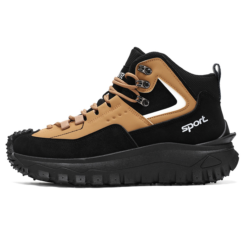 メンズ ワイド幅 ハイキングシューズ 滑り止め 耐久性 アウ - Men'S Fashion Hiking Boots のレビューと価格