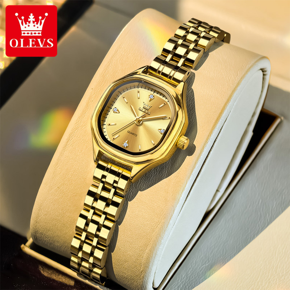 OLEVS 5888 レディース腕時計 ゴールド オリジナル - Fashion Mens Watches のレビューと価格