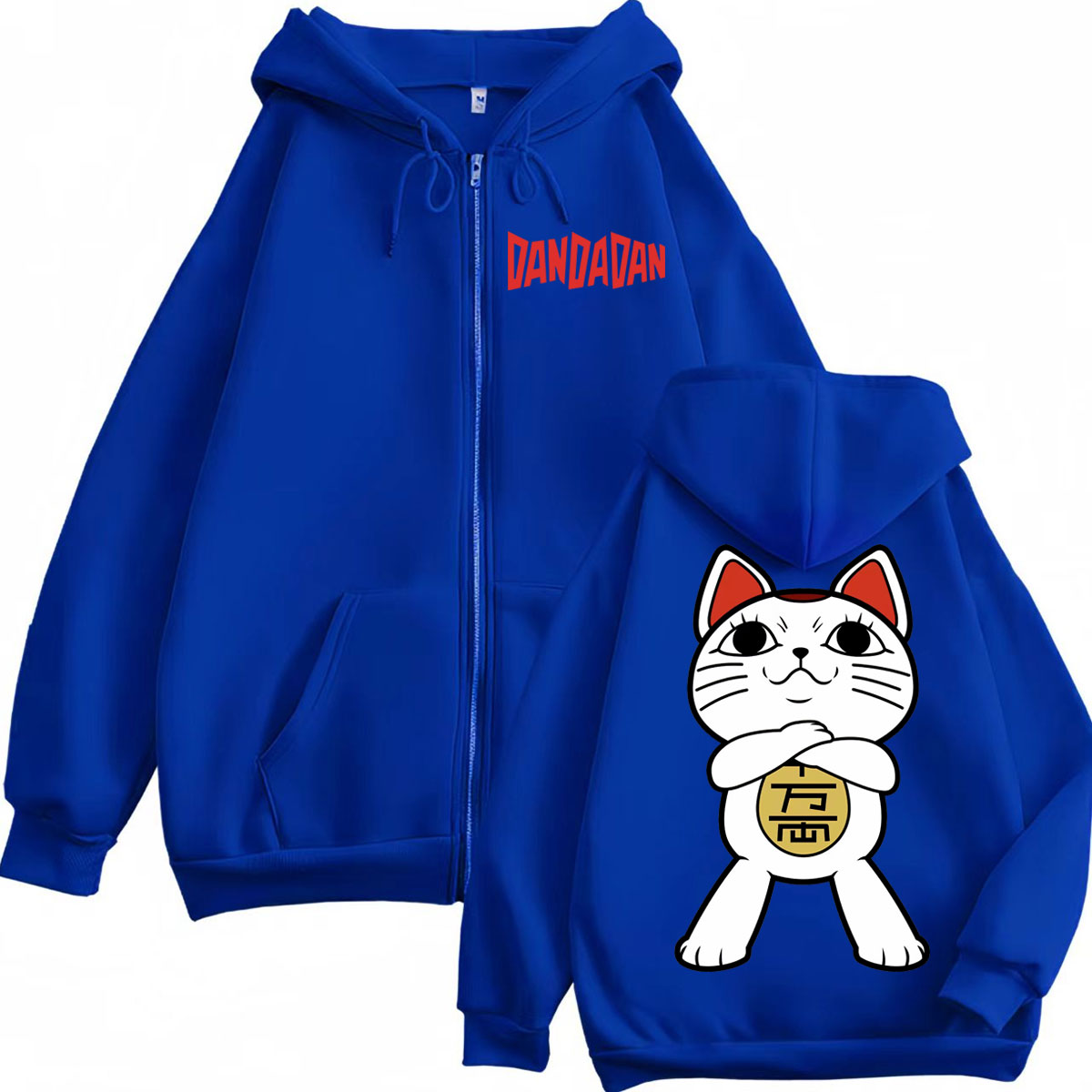 アニメ Dandadan ターボおばあちゃんグラフィックジッ - Mens Fashion Zip Up Hoodies のレビューと価格