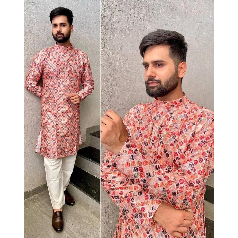 高級カジュアルイスラムアラビアアバヤローブファッションエスニ - Men'S Fashion Kurta のレビューと価格