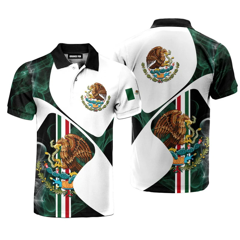 3Dプリントのユニセックス半袖ポロシャツ,ポリエステル素材, - Mens Fashion Mexico のレビューと価格