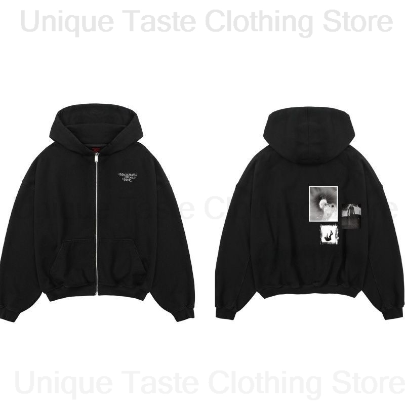 ジャクソン王 MAGICMAN 2 同じジッパーパーカー女性 - Mens Fashion Zip Up Hoodies のレビューと価格