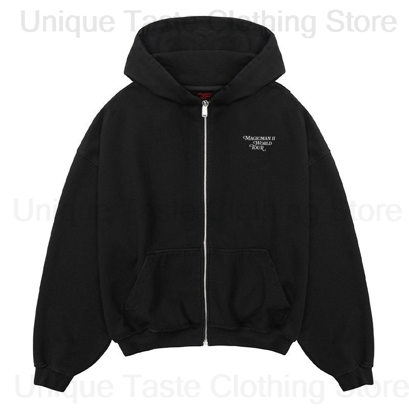 ジャクソン王 MAGICMAN 2 同じジッパーパーカー女性 - Mens Fashion Zip Up Hoodies のレビューと価格