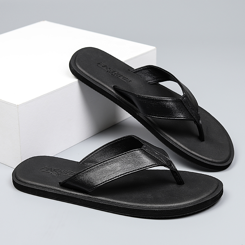 男性ソフトソールフリップフロップミニマリストファッション耐摩 - Men'S Fashion News のレビューと価格