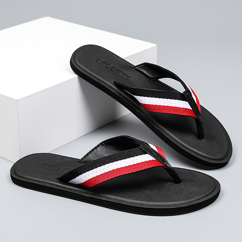 男性ソフトソールフリップフロップミニマリストファッション耐摩 - Men'S Fashion News のレビューと価格