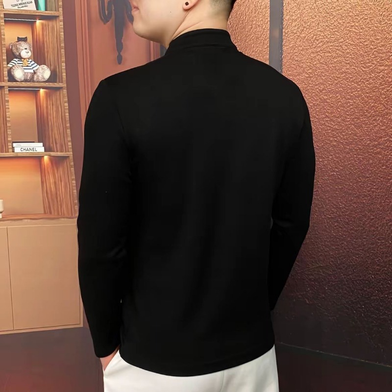 秋冬新作メンズライトラグジュアリーフェイクツーピーススウェッ - Mens Fashion Top のレビューと価格
