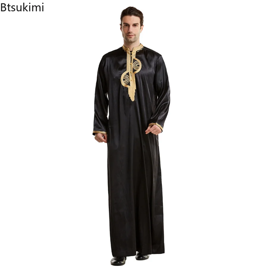 イスラム教徒の男性のためのカフタンのドレス,長袖,スタンドア - Men'S Fashion Kurta のレビューと価格