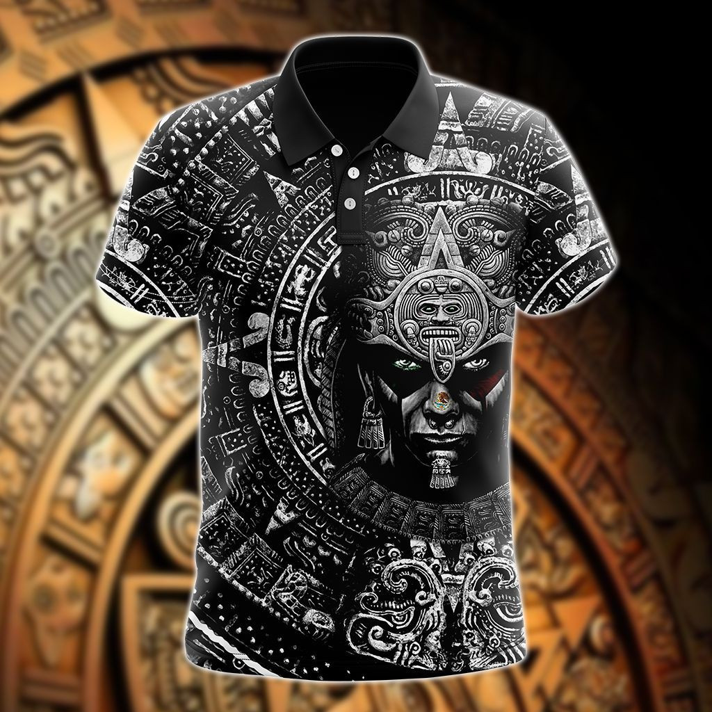 メキシコアステカ紋章 & スカル 3D オールオーバープリン - Mens Fashion Mexico のレビューと価格