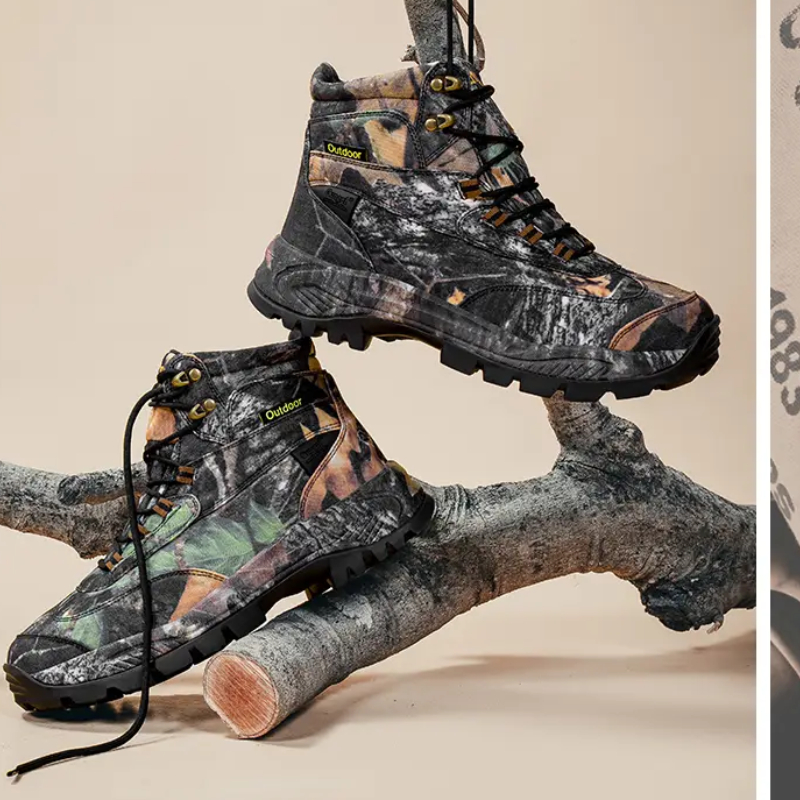 メンズハイトップ迷彩ハンティングブーツ通気性スポーツシューズ - Men'S Fashion Hiking Boots のレビューと価格