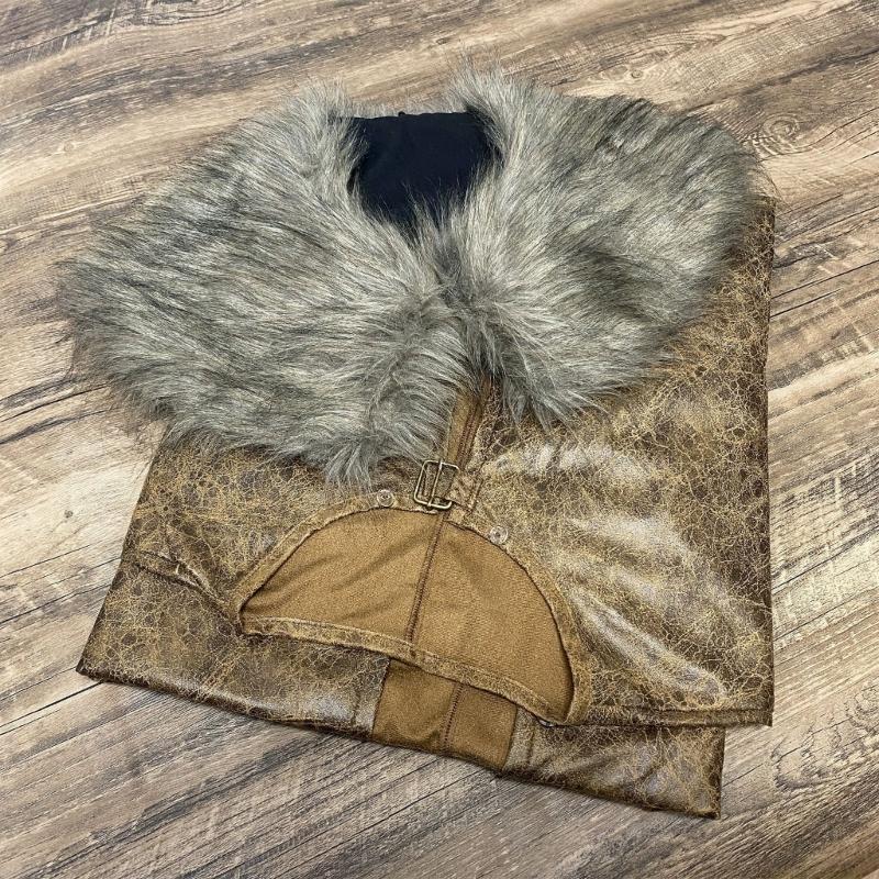 31BF アンティーク中世騎士マントショルダーラップ男性用フ - Mens Fashion Poncho のレビューと価格