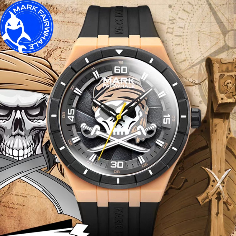 マークフェアホエール腕時計男性用 5040 樹脂ケーストレン - Fashion Mens Watches のレビューと価格