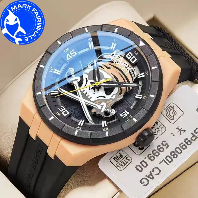 マークフェアホエール腕時計男性用 5040 樹脂ケーストレン - Fashion Mens Watches のレビューと価格