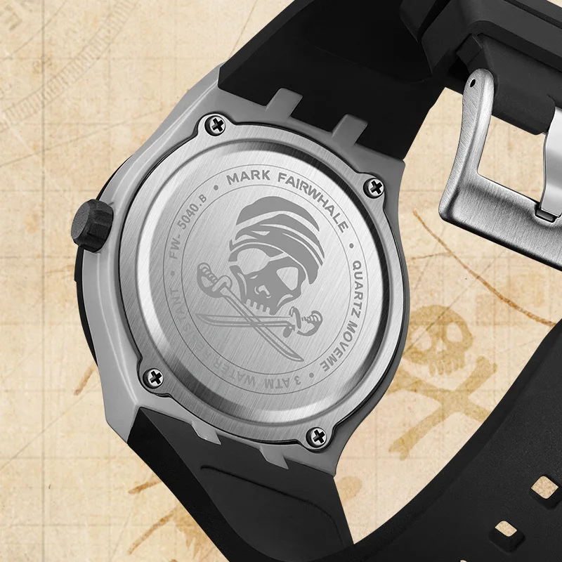 マークフェアホエール腕時計男性用 5040 樹脂ケーストレン - Fashion Mens Watches のレビューと価格