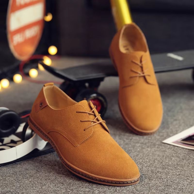 メンズシューズ工場直販 カジュアルヌバックレザーシューズ 公 - Men'S Fashion Website のレビューと価格
