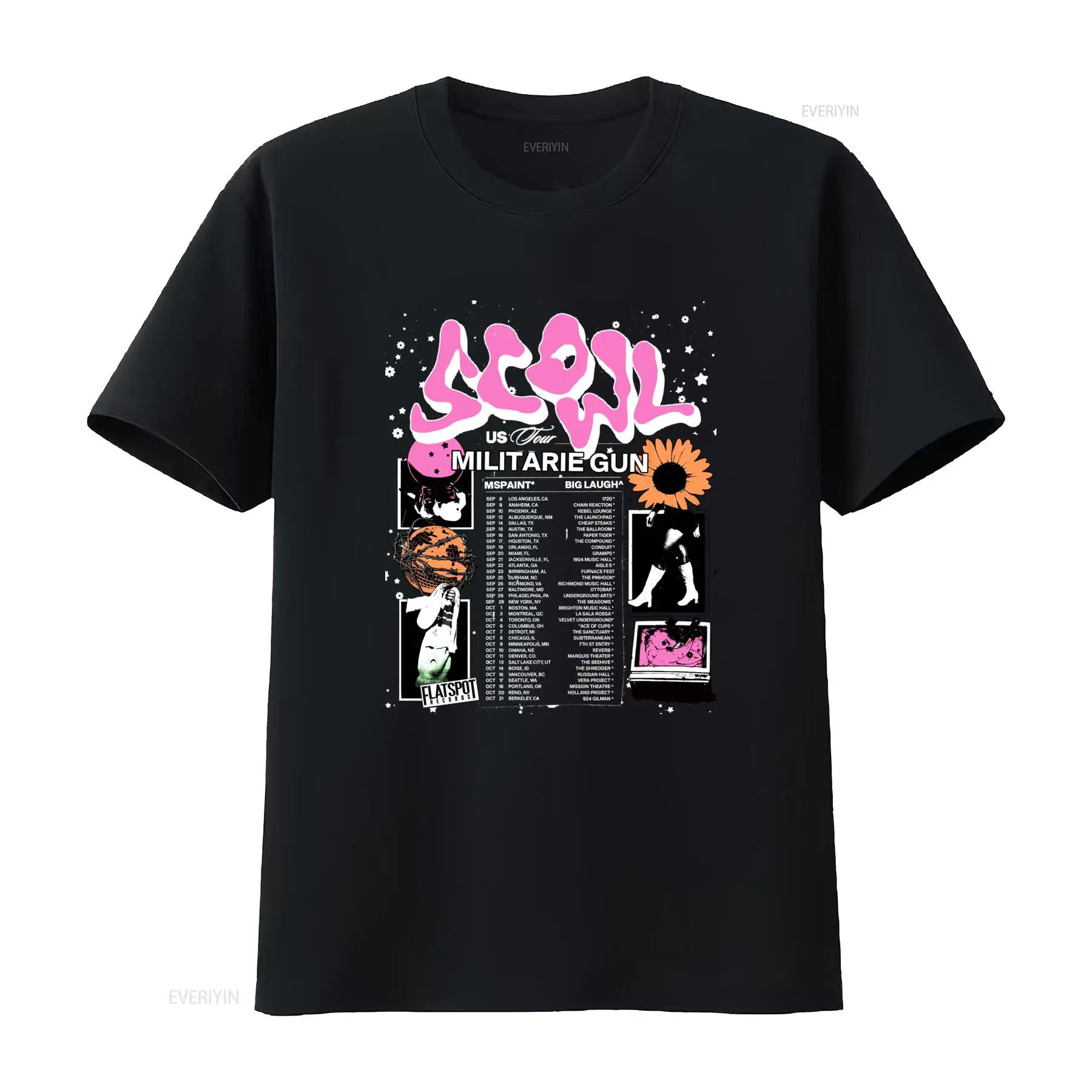 Scowl and Militarie Gun US Tou - Military Shirt Men のレビューと価格