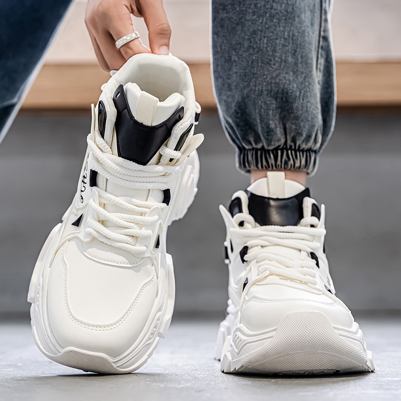 ファッションプラットフォームメンズカジュアルスニーカーデザイ - Men'S Fashion Hiking Boots のレビューと価格