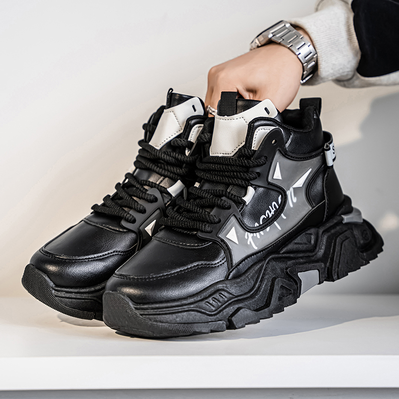 ファッションプラットフォームメンズカジュアルスニーカーデザイ - Men'S Fashion Hiking Boots のレビューと価格