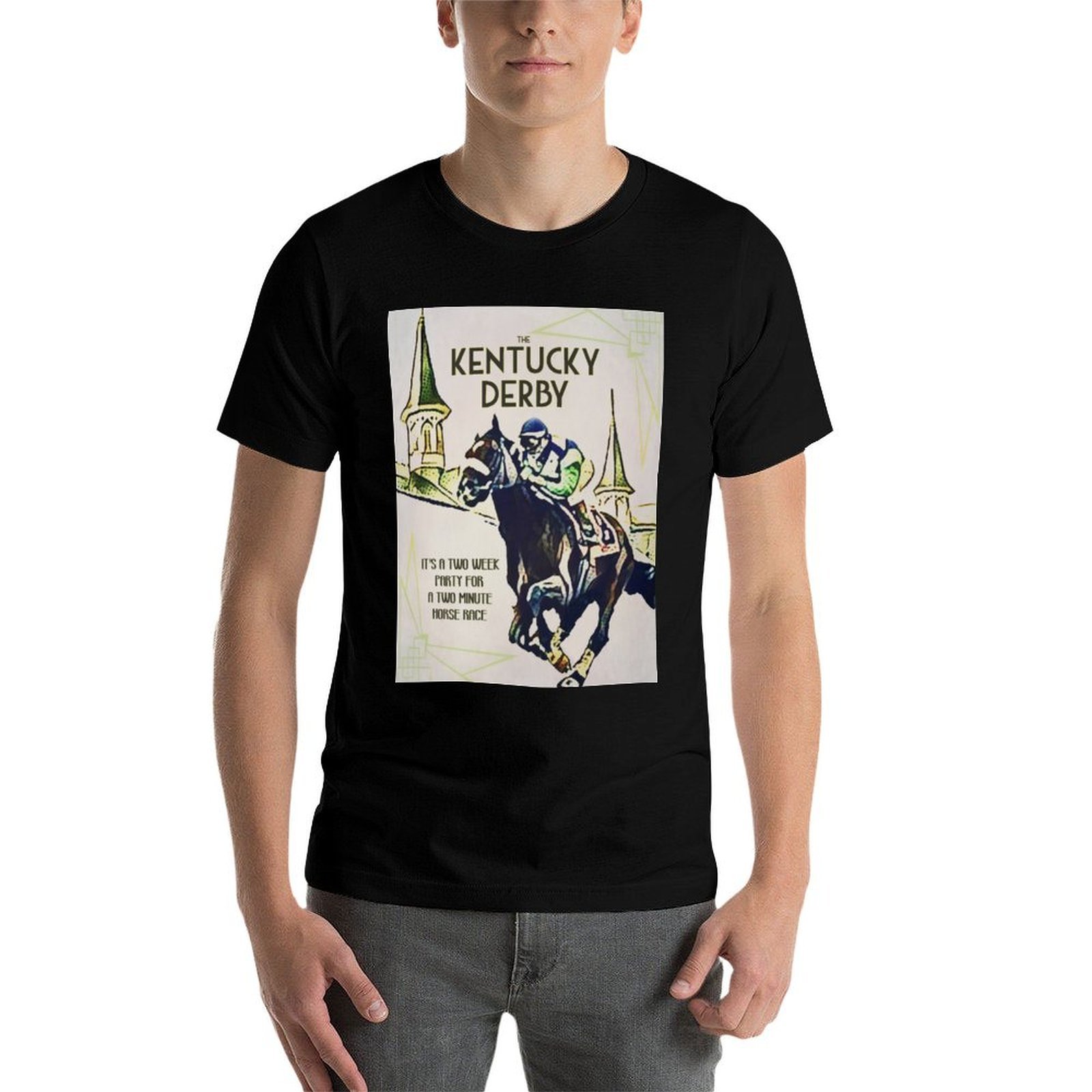 再びケンタッキーダービーの季節が来ました！ Tシャツ ファッ - Men'S Fashion Kentucky Derby のレビューと価格