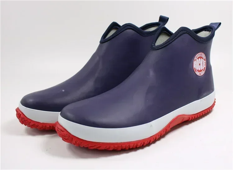 男性用防水ゴム長靴,作業靴,靴ひもなし,ファッショナブル,秋 - Men'S Fashion Hiking Boots のレビューと価格