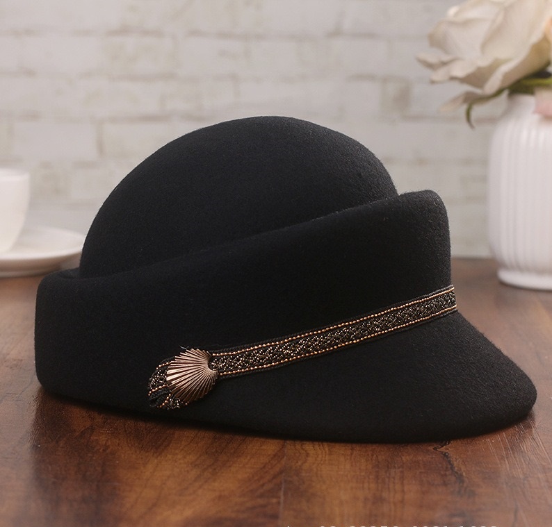 ファッション女性男性セーラーブラックレディースベレー帽トップ - Mens Fashion Caps のレビューと価格