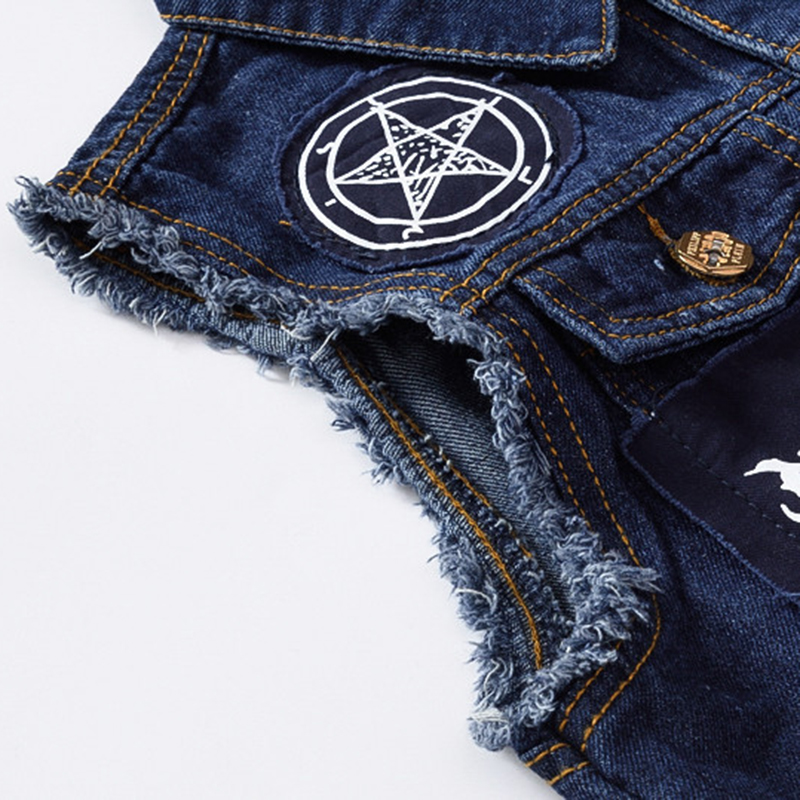 メンズクラシックヴィンテージスタイルデニムベスト,ノースリー - Men'S Fashion Vest With Jeans のレビューと価格