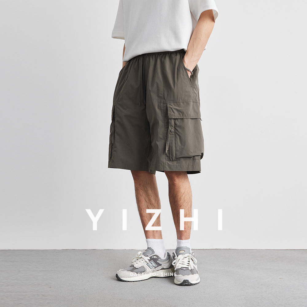 夏無地ワークポケットパンツ 2025 新ファッション通気性薄 - Men'S Fashion Loose Pants のレビューと価格