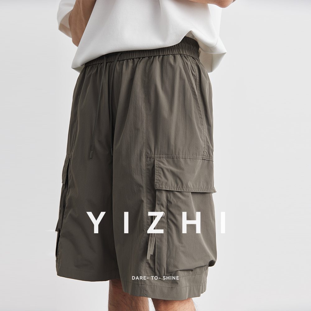 夏無地ワークポケットパンツ 2025 新ファッション通気性薄 - Men'S Fashion Loose Pants のレビューと価格
