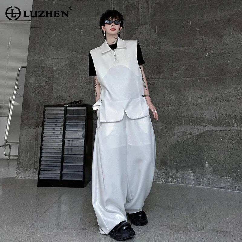 LUZHEN ベスト 2026 ファッション 夏 メンズ 新 - Men'S Fashion Loose Pants のレビューと価格