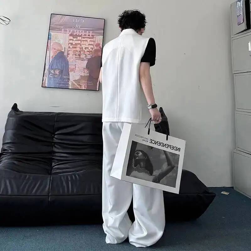 LUZHEN ベスト 2026 ファッション 夏 メンズ 新 - Men'S Fashion Loose Pants のレビューと価格