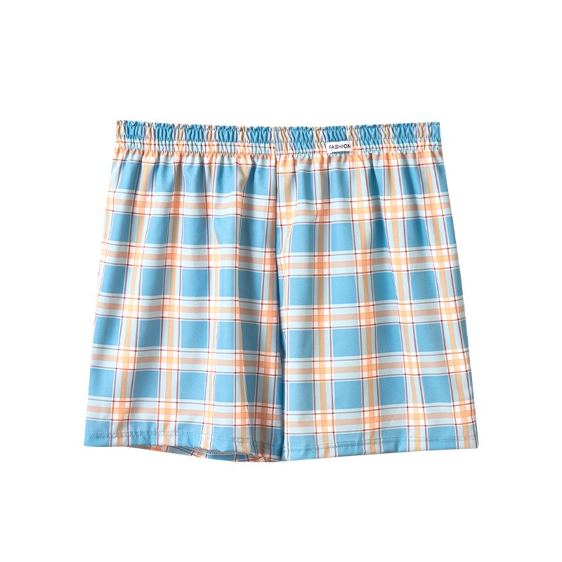 チェック柄アローパンツメンズカジュアルショーツルーズスリープ - Men'S Fashion Loose Pants のレビューと価格