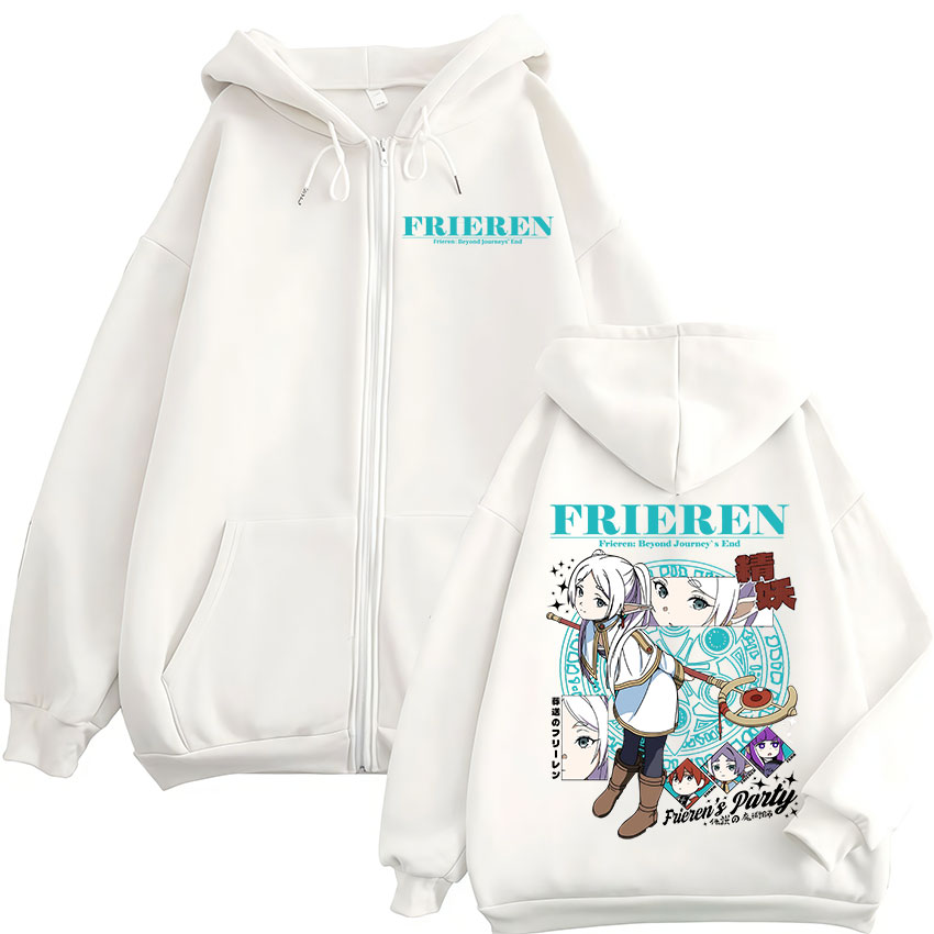アニメ「旅の終わり」フリーレン・フェルン・フリーレン ジップ - Mens Fashion Zip Up Hoodies のレビューと価格
