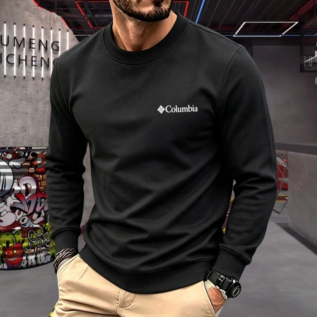 100%純綿製の高級ブランドメンズ長袖ポロシャツ、秋冬向けフ - Mens Fashion Top のレビューと価格