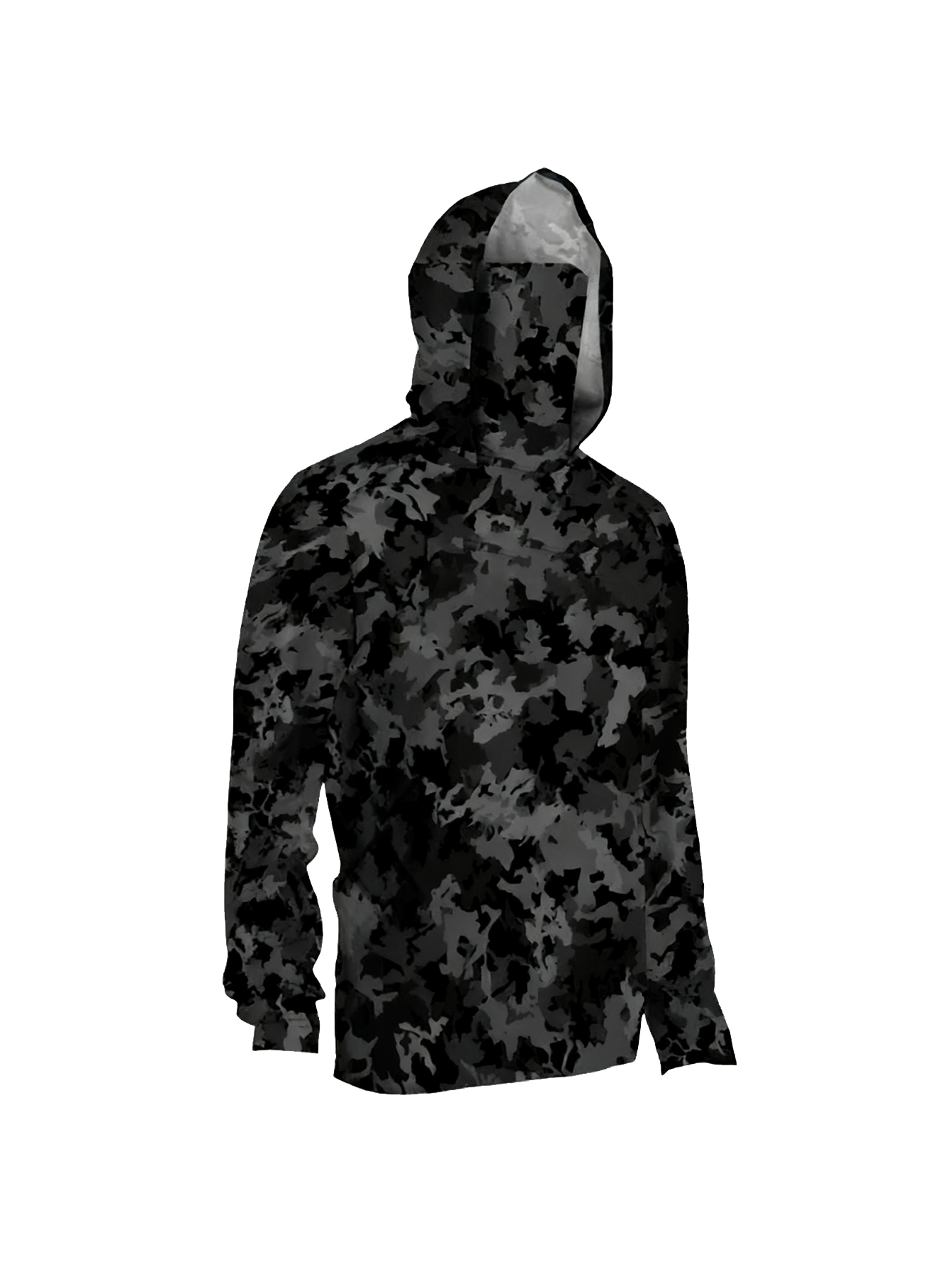 男性用UVカット釣り用フード付きトップス、ネックゲイター付き - Mens Fashion Summer のレビューと価格