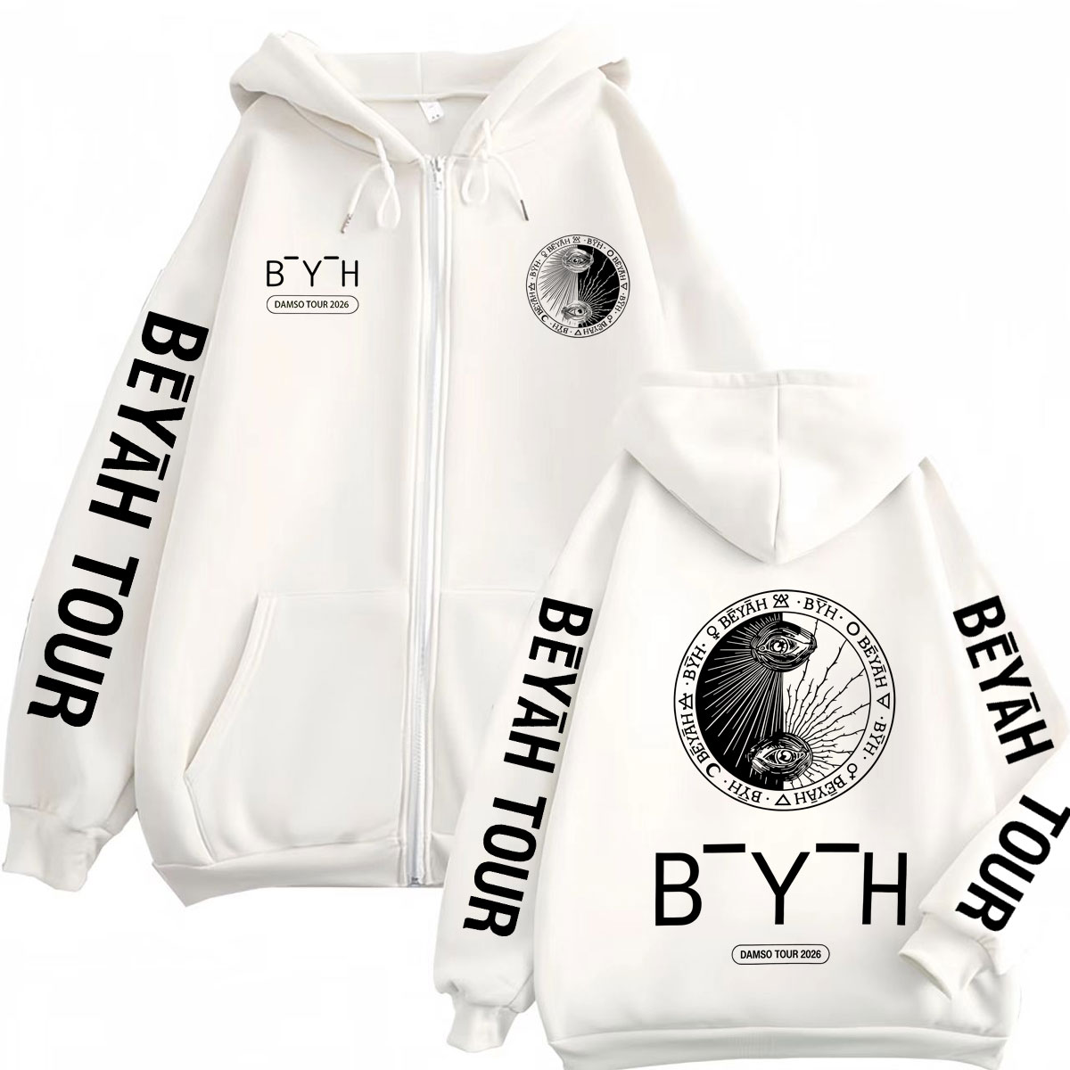 ラッパー Damso Beyah ツアー 2026 マーチジ - Mens Fashion Zip Up Hoodies のレビューと価格