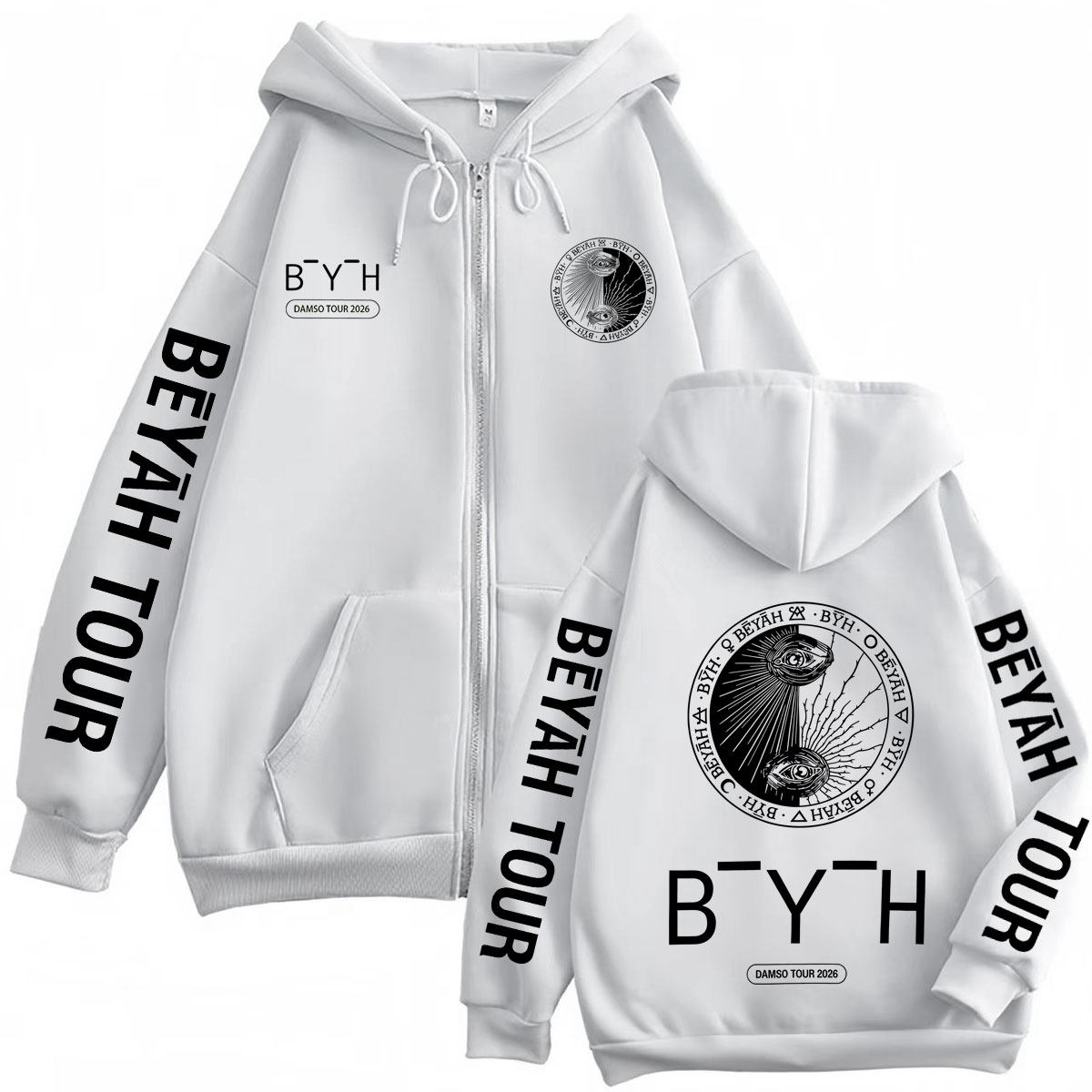 ラッパー Damso Beyah ツアー 2026 マーチジ - Mens Fashion Zip Up Hoodies のレビューと価格