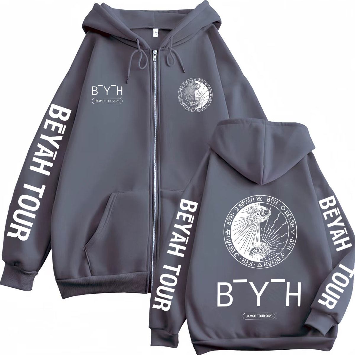 ラッパー Damso Beyah ツアー 2026 マーチジ - Mens Fashion Zip Up Hoodies のレビューと価格