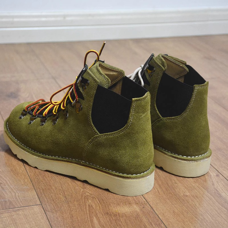 高級ファッション英国本革オックスフォードブーツメンズシューズ - Men'S Fashion Hiking Boots のレビューと価格
