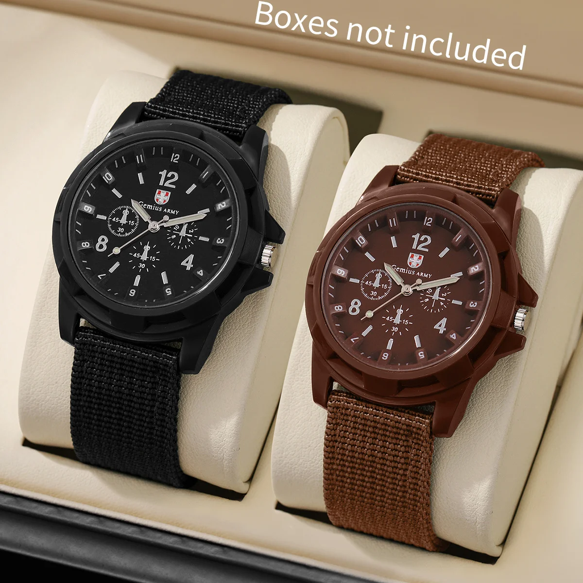 サプライズミステリーウォッチセットブラインドボックス-2個/ - Fashion Mens Watches のレビューと価格