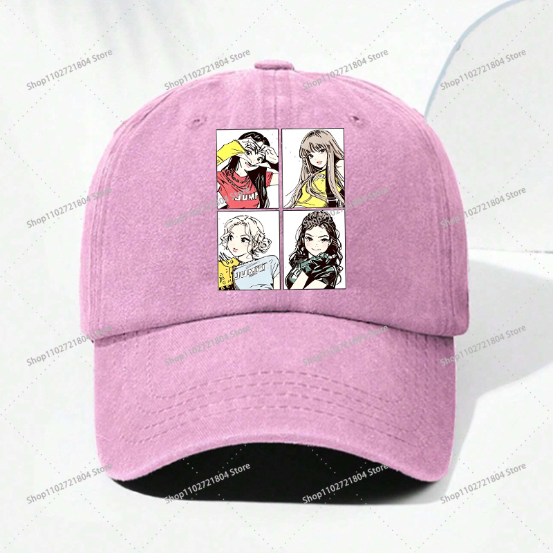 ブラックピンク ヒップホップ野球帽 メンズ レディース KP - Mens Fashion Caps のレビューと価格